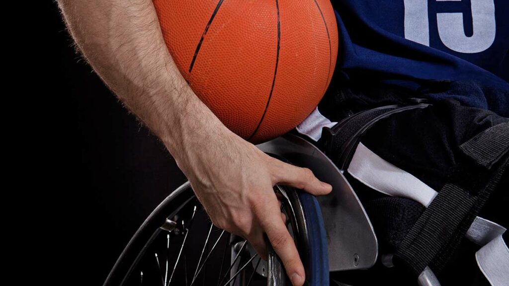 Wheelchair basketball pic